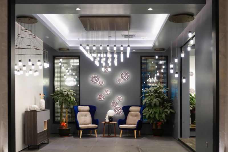 Living Room Lighting Setup